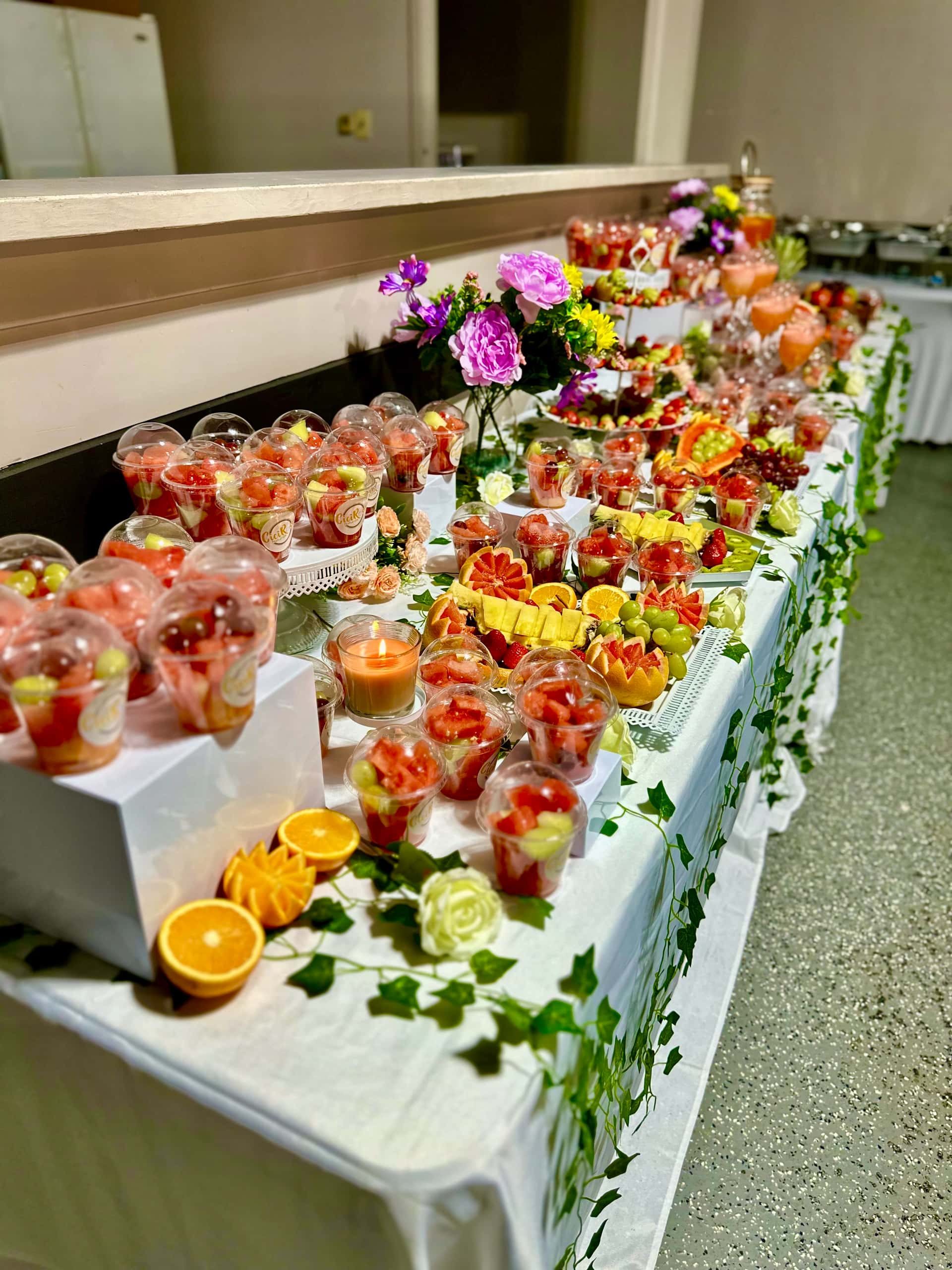 Fruit table display 7